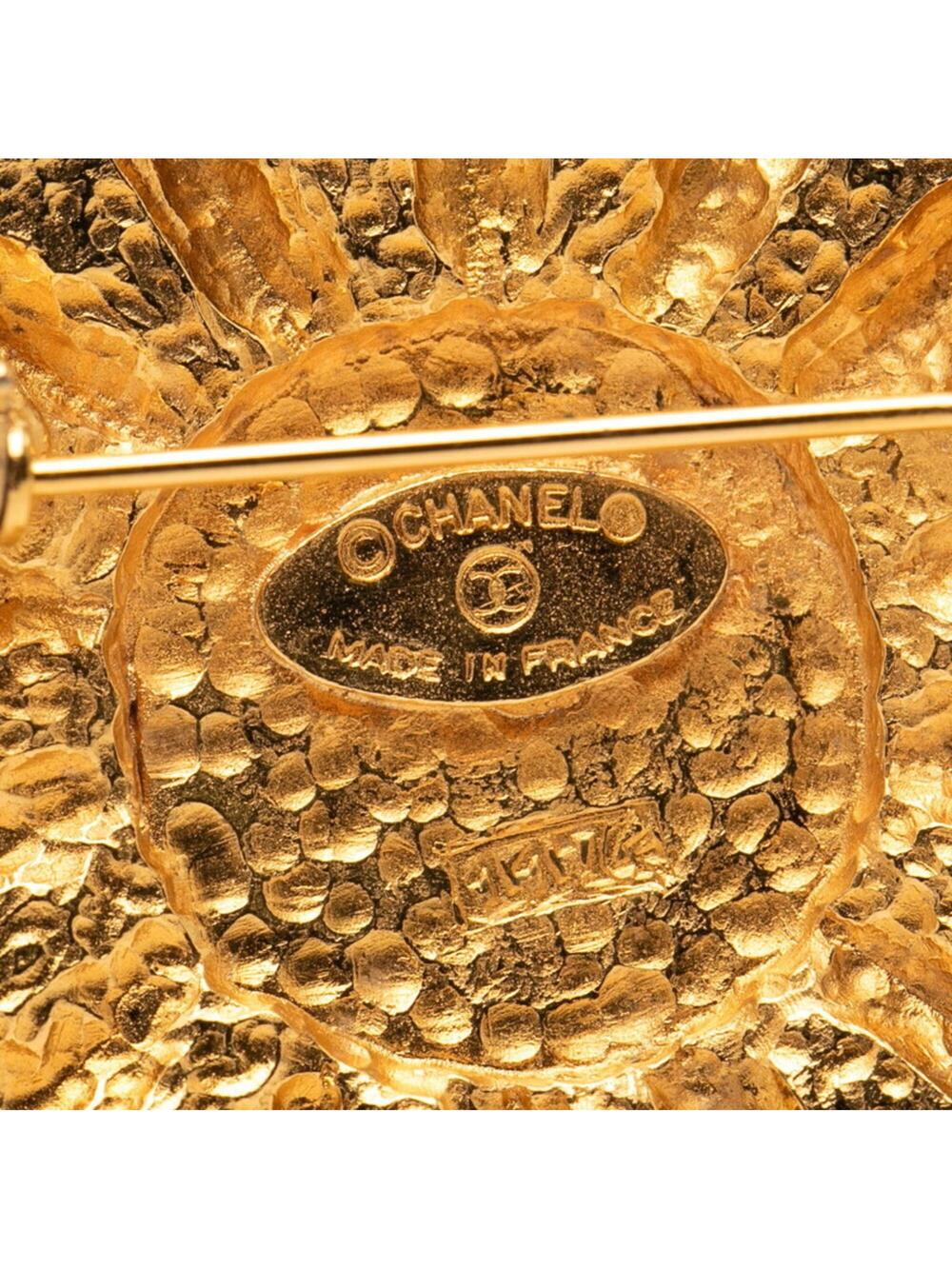 Chanel Cc Logo Brooch Metal #275765C82B - Picture 3 of 3